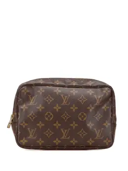 Louis Vuitton Pre-Owned: Коричневый клатч 