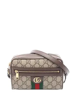 Gucci Pre-Owned: Коричневая сумка через плечо 