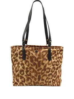 Kate Spade: Сумка-шоппер с леопардовым принтом 