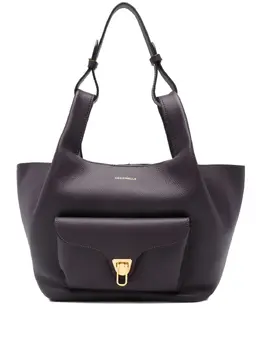 Coccinelle: Фиолетовая сумка 