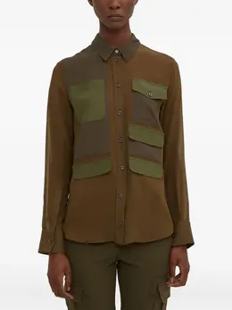 Altuzarra: Зелёная блуза 
