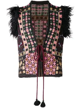 ETRO: Многоцветный жилет 