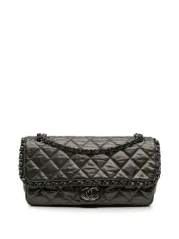 CHANEL Pre-Owned: Серая сумка 