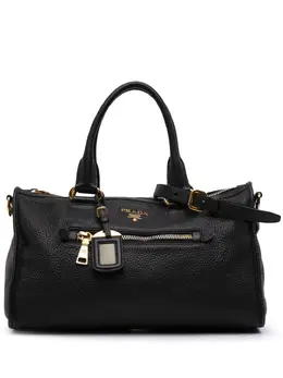 Prada Pre-Owned: Кожаный топ 