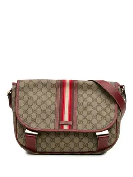 Gucci Pre-Owned: Коричневая сумка через плечо 