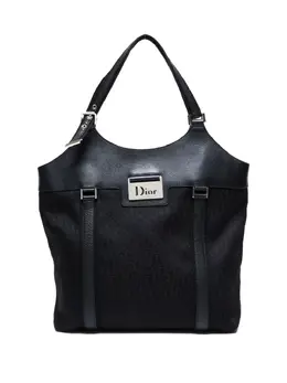 Christian Dior Pre-Owned: Чёрная сумка-шоппер 