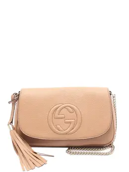 Gucci Pre-Owned: Коричневая сумка через плечо 