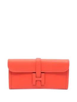 Hermès Pre-Owned: Оранжевый клатч 