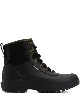 Barbour: Чёрные ботинки 
