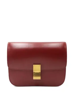 Celine Pre-Owned: Бордовая сумка 