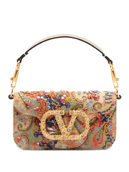 Valentino Garavani: Бежевая сумка 