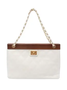 CHANEL Pre-Owned: Коричневая сумка 