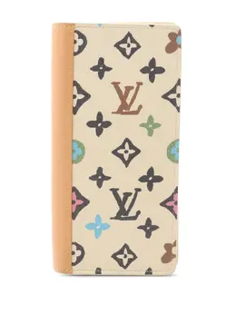 Louis Vuitton Pre-Owned: Белый кошелёк 