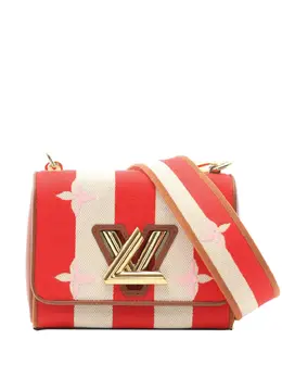 Louis Vuitton Pre-Owned: Сумка через плечо в полоску 