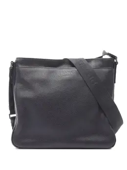 Prada Pre-Owned: Голубая сумка через плечо 