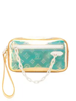 Louis Vuitton Pre-Owned: Белый клатч 