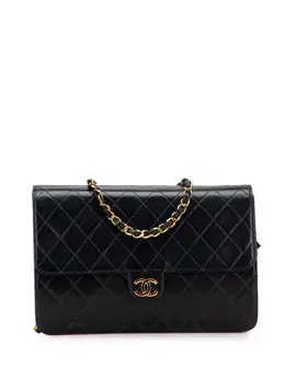 CHANEL Pre-Owned: Чёрная сумка 