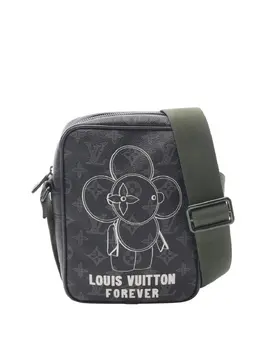 Louis Vuitton Pre-Owned: Чёрная сумка через плечо 