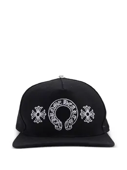 Chrome Hearts: Чёрная кепка 