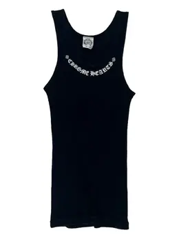 Chrome Hearts: Чёрная майка 