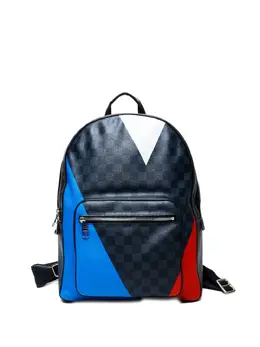 Louis Vuitton Pre-Owned: Чёрный рюкзак 