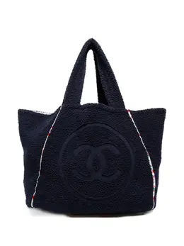 CHANEL Pre-Owned: Синяя сумка 