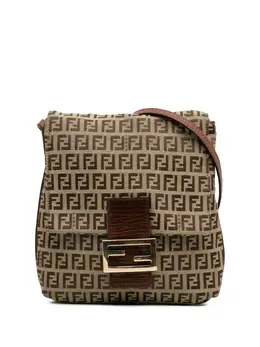 Fendi Pre-Owned: Коричневая сумка через плечо 
