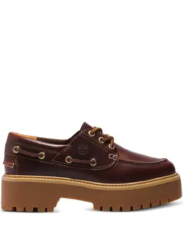 Timberland: Коричневые лоферы 