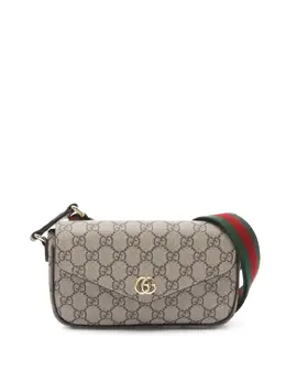 Gucci Pre-Owned: Коричневая сумка через плечо 
