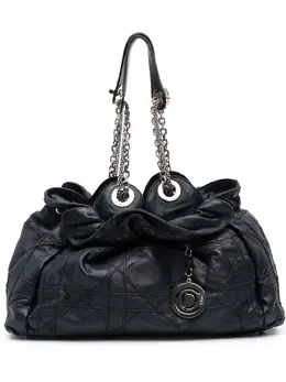 Christian Dior Pre-Owned: Чёрная сумка-шоппер 