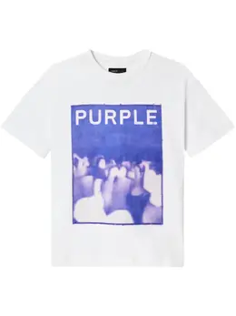 Purple Brand: Белая футболка 