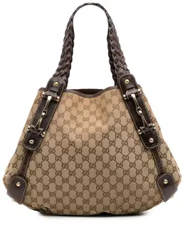 Gucci Pre-Owned: Коричневая сумка 