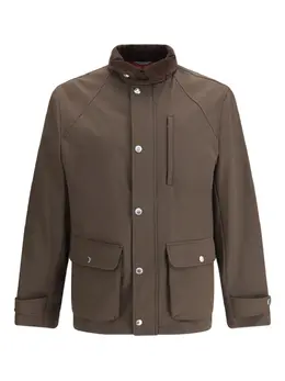 Brunello Cucinelli: Куртка с воротником 