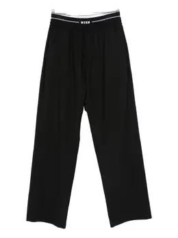 MSGM: Чёрные брюки 
