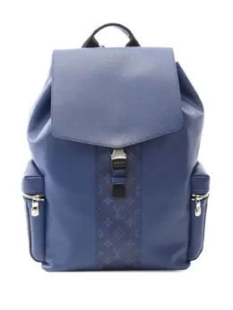 Louis Vuitton Pre-Owned: Голубой рюкзак 