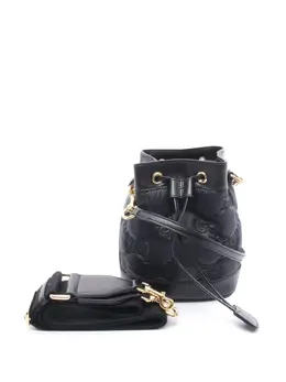 Gucci Pre-Owned: Чёрная сумка 