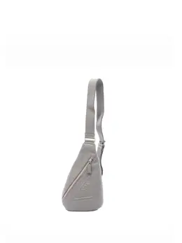 Prada Pre-Owned: Серая сумка 