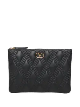 Valentino Garavani: Чёрный клатч 