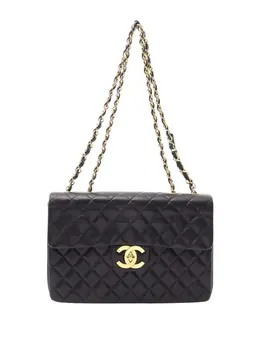 CHANEL Pre-Owned: Чёрная сумка 