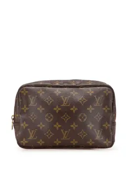 Louis Vuitton Pre-Owned: Коричневый клатч 