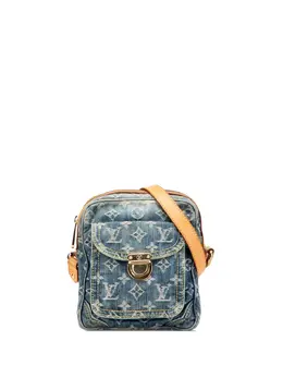 Louis Vuitton Pre-Owned: Голубая сумка 