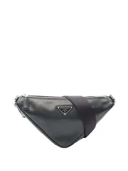 Prada Pre-Owned: Чёрная сумка через плечо 