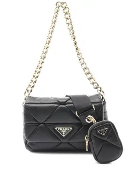 Prada Pre-Owned: Чёрная сумка 