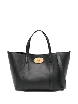 Mulberry: Чёрная сумка-шоппер  Bayswater