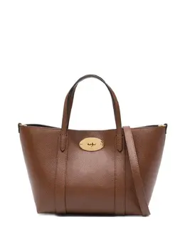 Mulberry: Коричневая сумка-шоппер  Bayswater