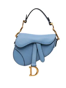 Christian Dior Pre-Owned: Голубая сумка 