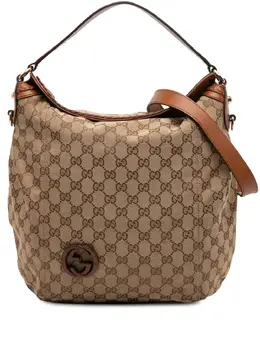 Gucci Pre-Owned: Коричневая сумка 