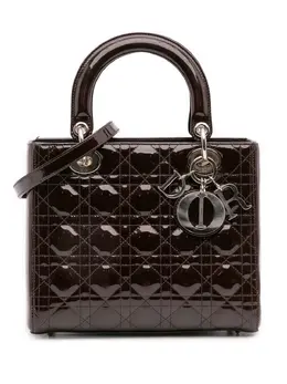Christian Dior Pre-Owned: Фиолетовая сумка 