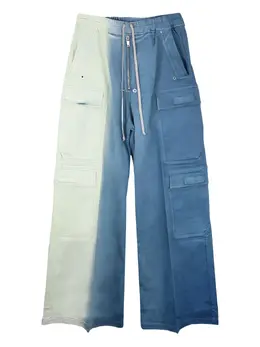 Rick Owens DRKSHDW: Голубые брюки  Jumbo
