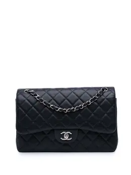 CHANEL Pre-Owned: Голубая сумка 